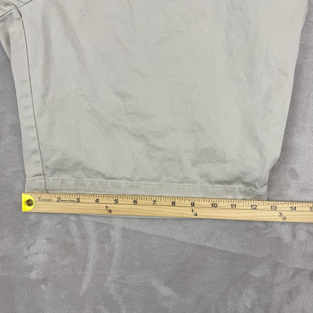 Polo Ralph Lauren Chino Shorts Mens 42T Khaki Tan Classic Fit Preppy Ivy EUC - Picture 10 of 13